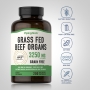 Grass Fed Beef Organs, 3250 mg (per serving), 200 Quick Release CapsulesImage - 1
